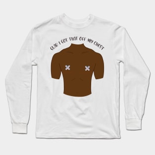 Trans Top Surgery Long Sleeve T-Shirt